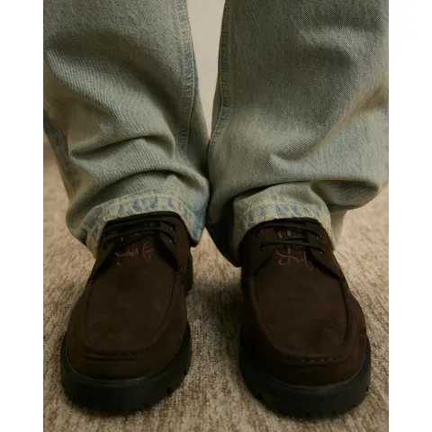 River Island Leather Chunky Boat Shoes