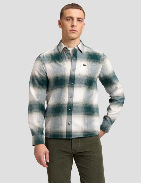 Lee Regular Fit Pure Cotton Checked Flannel Shirt