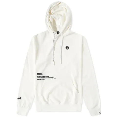 AAPE AAPE Now Silicone Logo Popover Hoodie