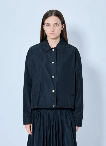 Max Mara Collared Button-Up Jacket