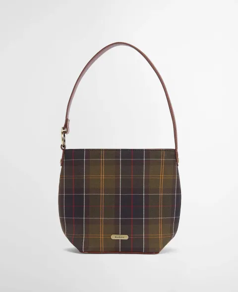 Cedar Tartan Bucket Bag