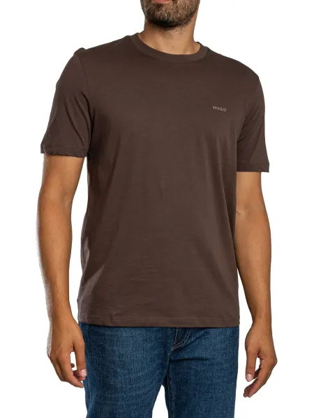 HUGO Dero222 Chest Logo T-Shirt