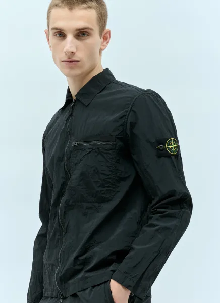 Logo Patch Overshirt