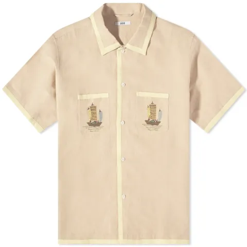 Ship Applique Vacation Shirt
