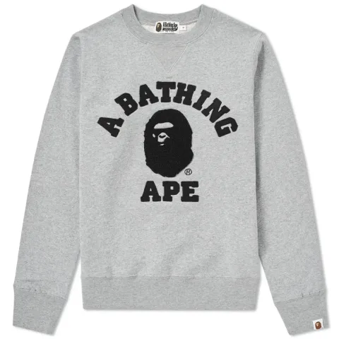 Embroidery College Crew Sweat