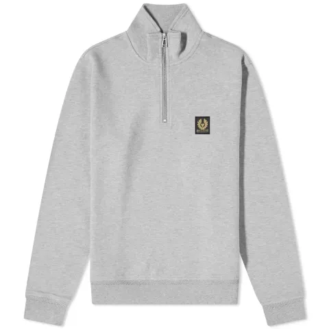 Patch Quarter Zip Sweat
