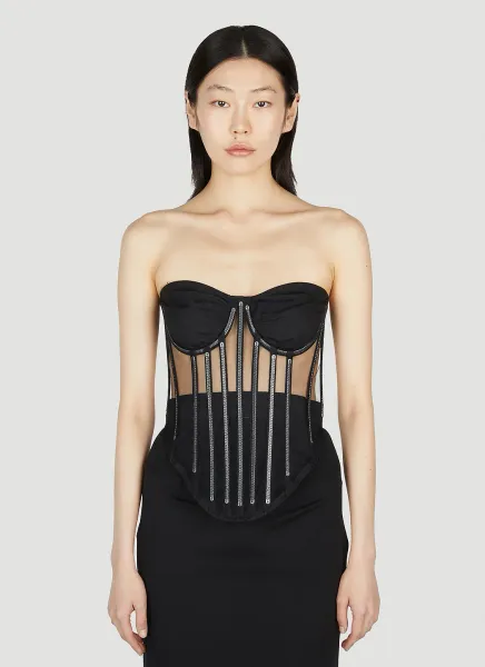 Kim Embellished Corset Top