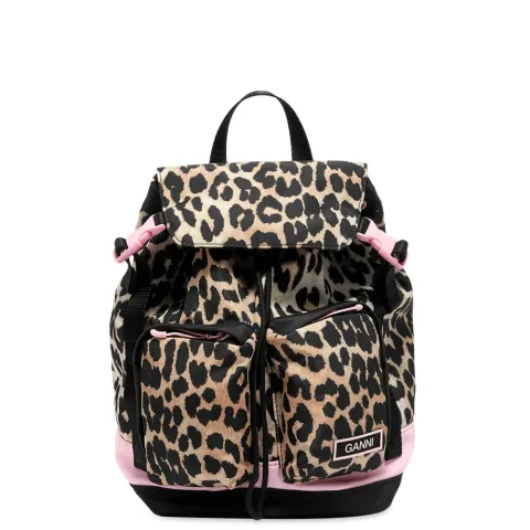 Leopard Print Backpack
