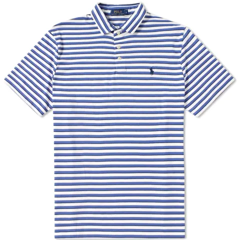 Pima Stripe Polo