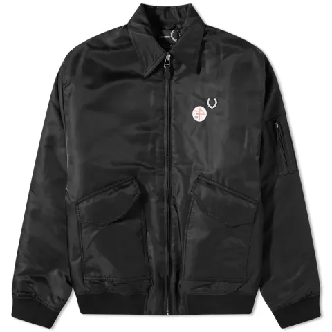 x Raf Simons Printed Flight Jacket
