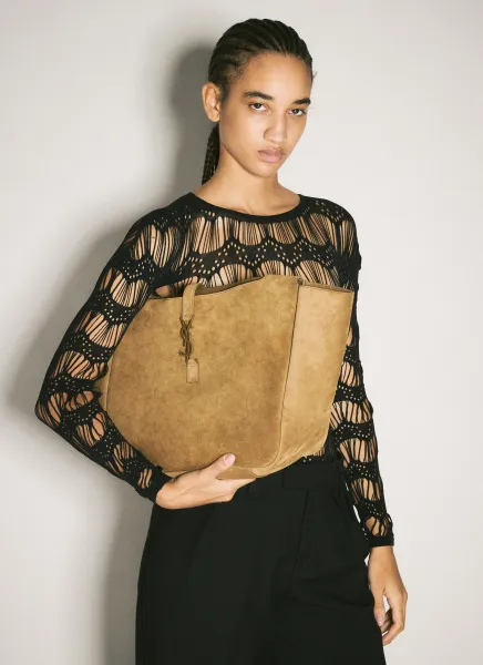 Le 5 à 7 Bea Suede Shoulder Bag