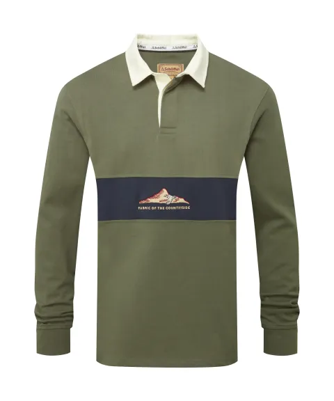 Schöffel Country Saunton Rugby Top - Beetle Green