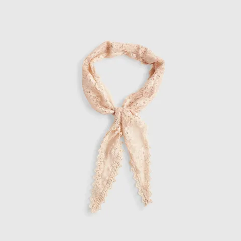 River Island Pink Lace Scarf