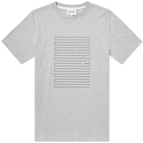 Niels Stripe Screen Logo Tee