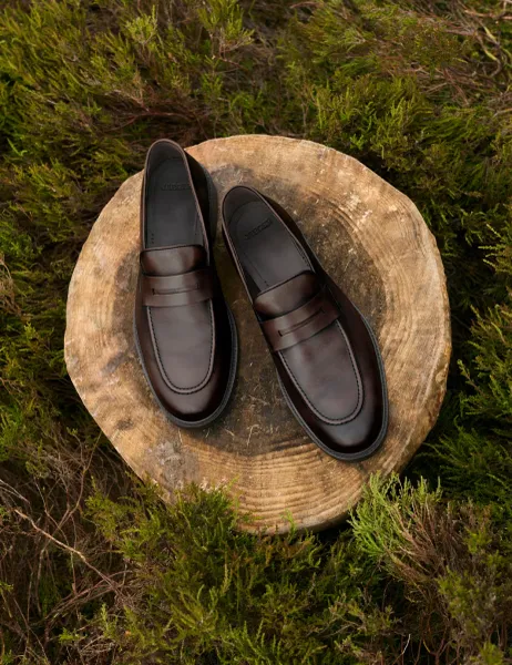 Jaeger Leather Loafers Brown