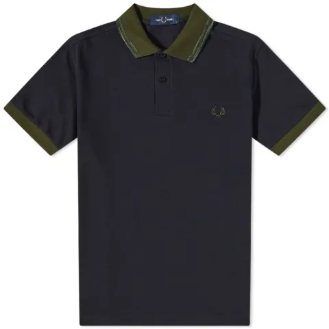 Space Dye Tipped Polo