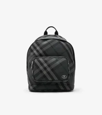 Grid Backpack in Charcoal grey - Men, Nylon, Technical