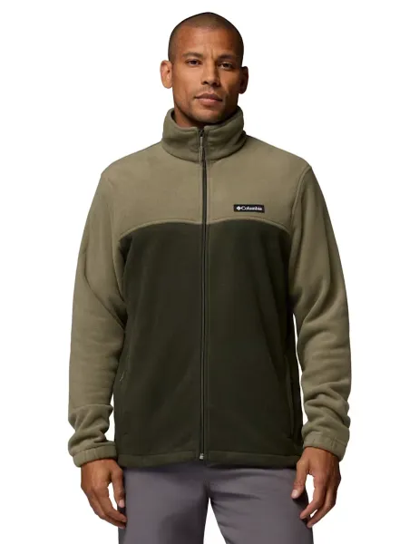 Columbia Steens Mountain 2.0 Zip Up Fleece Jacket Khaki Mix