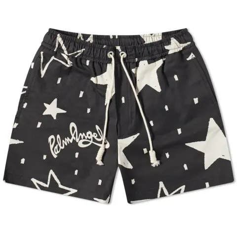 Night Sky Stars Print Shorts