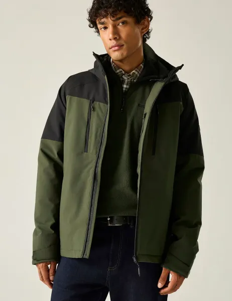 Regatta Highton Waterproof Padded Jacket Khaki