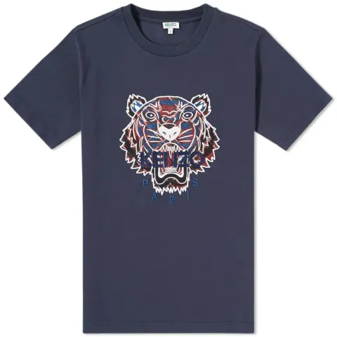 Embroidered Tiger Tee