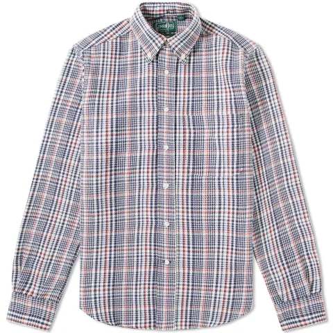 Two Sided Houndstooth Shirt
