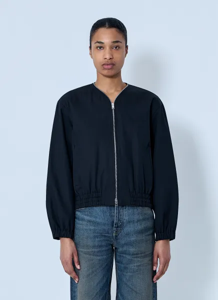 Zip-Up Bomber Jacket
