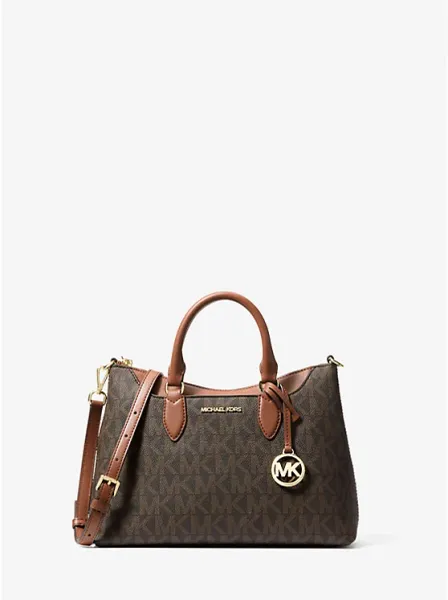 Austen Small Signature Logo Satchel