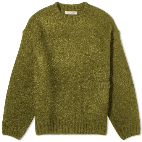 Alpaca Boucle Pocket Sweater