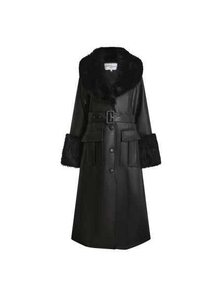 James Lakeland Faux Leather Coat