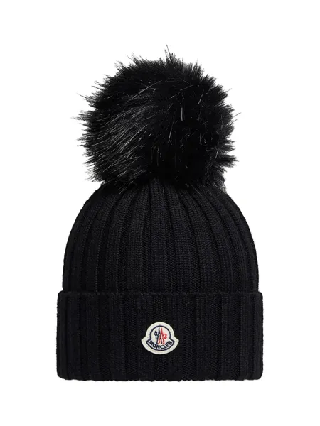 Wool Beanie Black