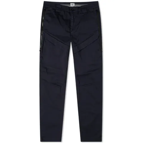 Zip Detail Garment Dyed Flight Pant