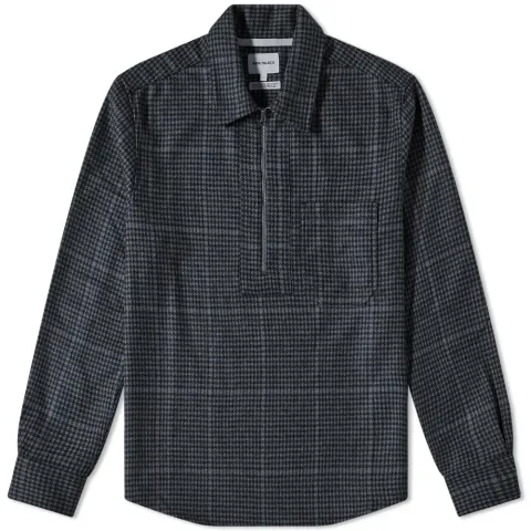 Elof Wool Popover Shirt