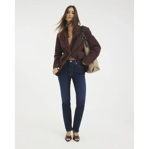 River Island High Waisted Slim Fit Jeans