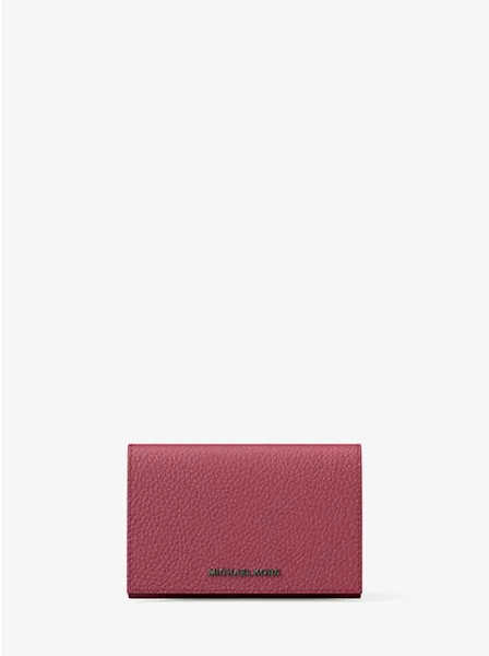 Hudson Pebbled Leather Card Case