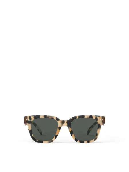 IZIPIZI Sun Road Rectangle Sunglasses Light Tortoise