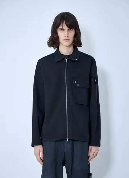 Zip-Front Overshirt