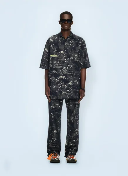 Jacquard Fresco Bowling Shirt