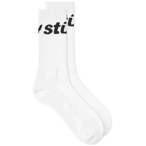 Jacquard Logo Sock