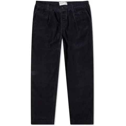Cord Pleated Track Pant