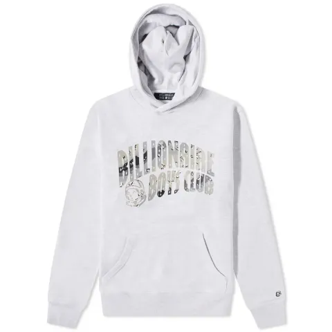 Camo Arch Logo Popover Hoodie