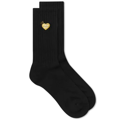 Heart Pile Socks