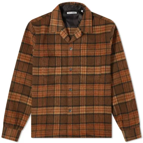 Huesen Check Overshirt