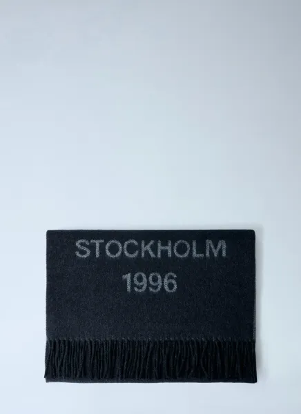 Fringed Wool Scarf