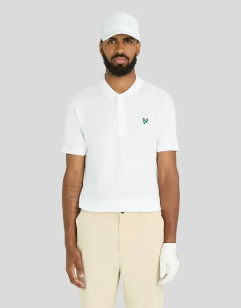 Lyle & Scott Green Eagle Cotton Polo Shirt