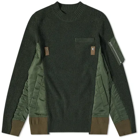 MA-1 Wool Crew Knit
