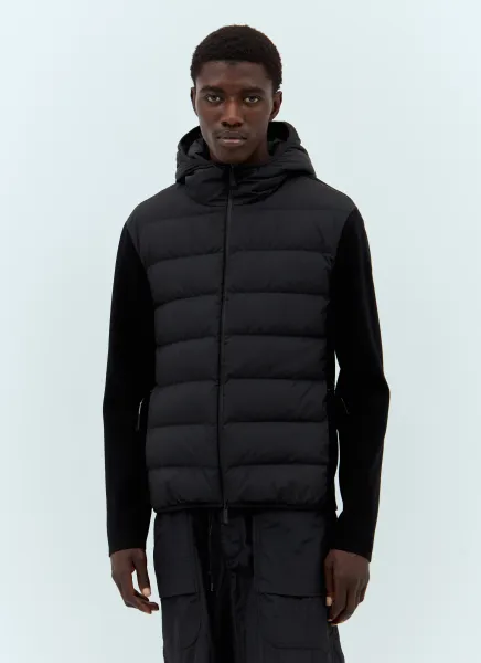 Zip-Up Padded Cardigan