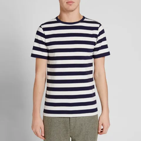 Hubb Wide Stripe Tee