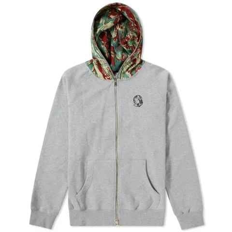 Lizard Camo Zip Hoody