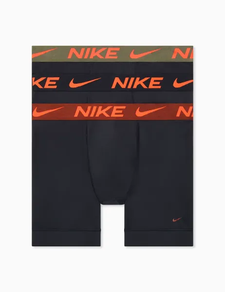 Nike 3 Pack Essential Micro Boxer Briefs Black Mix